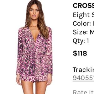 Eight Sixty Leopard Romper